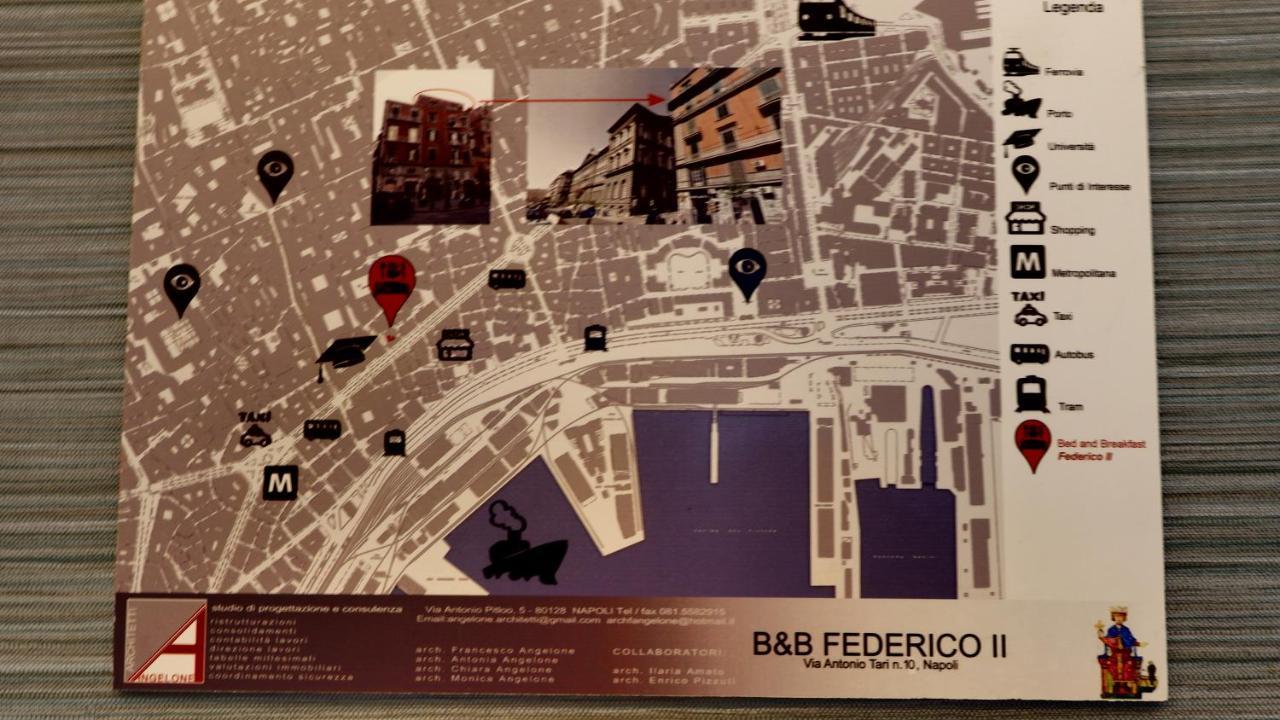 B&B Federico II 나폴리 외부 사진